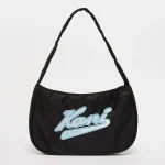 KARL KANI VARSITY HANDBAG BLACK KA232-004-1