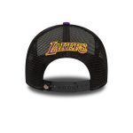 NEW ERA LA LAKERS TEAM COLOR BLOCK WHITE A-FRAME TRUCKER CAP WHITE 60358072 - Image 2
