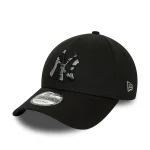 NEW ERA NEW YORK YANKEES SEASONAL INFILL 9FORTY ADJUSTABLE CAP BLACK 60358103