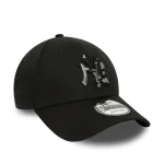 NEW ERA NEW YORK YANKEES SEASONAL INFILL 9FORTY ADJUSTABLE CAP BLACK 60358103 - Image 6