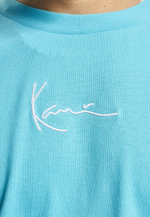 KARL KANI SMALL SIGNATURE KANILIFE TEE KU232-018-1 CYAN - Image 4