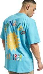 KARL KANI SMALL SIGNATURE KANILIFE TEE KU232-018-1 CYAN - Image 3