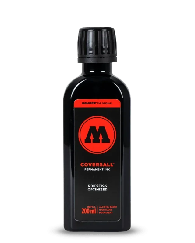 MOLOTOW COVERSALL REFILL DRIPSTICK OPTIMIZED 200 ML 699052