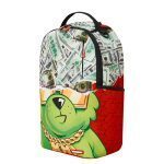 SPRAYGROUND MONEY BEAR DREAMIN' OF MONEY DLXSR BACKPACK B4744 18” x 6” x 11.5” - Image 2