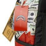 SPRAYGROUND MONEY BEAR DREAMIN' OF MONEY DLXSR BACKPACK B4744 18” x 6” x 11.5” - Image 3