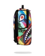 SPRAYGROUND SHARKS IN PAINT DLXSV BACKPACK B5150 18” x 6” x 11.5” - Image 4