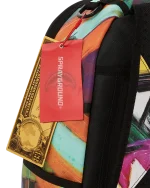 SPRAYGROUND SHARKS IN PAINT DLXSV BACKPACK B5150 18” x 6” x 11.5” - Image 10