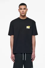 PEGADOR PLAXTON OVERSIZED TEE PG-2503-001-M-GR BLACK