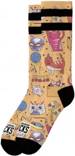 AMERICAN SOCKS KITTENS AS234 MID HIGH SIGNATURE