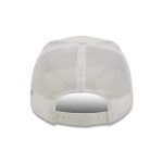 NEW ERA LA LAKERS LOGO OVERLAY WHITE A-FRAME TRUCKER CAP WHITE 60358137 - Image 2