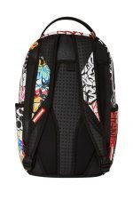 SPRAYGROUND TRI SPLIT GRAFFITI DLXSV BACKPACK (B5492) 18” x 6” x 11.5” - Image 5