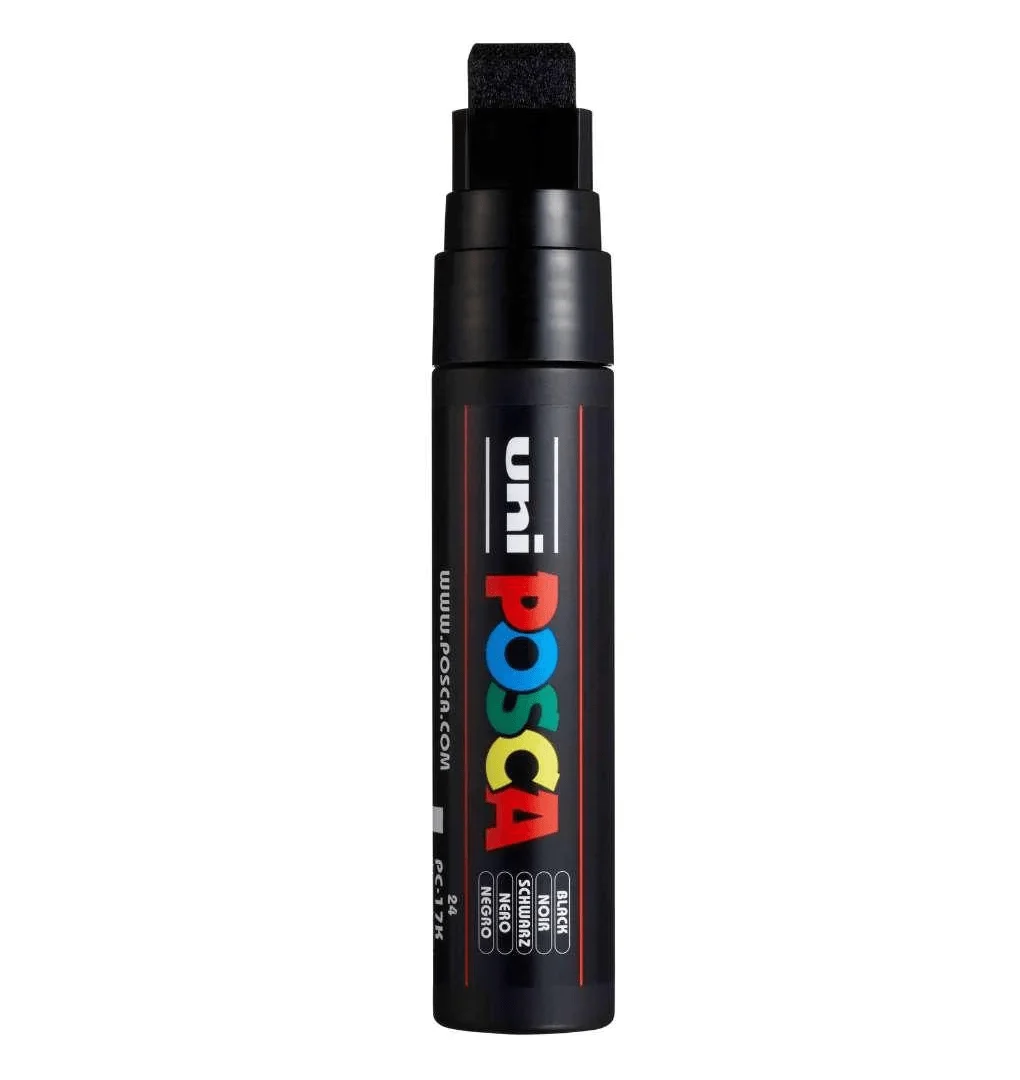 POSCA PC-17K CHISEL SHAPED WATER-BASED PAINT MARKER 15MM