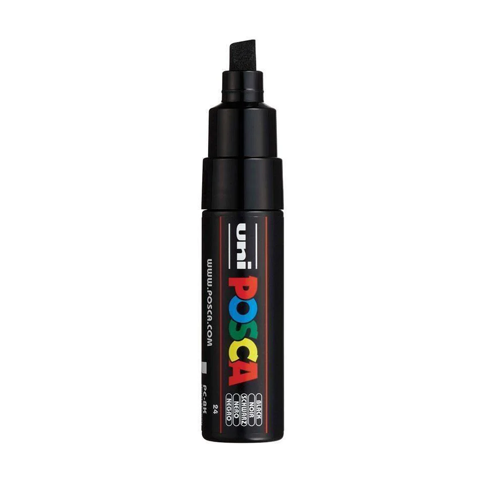 POSCA PC-8K MARKER CHISEL TIP 8 MM