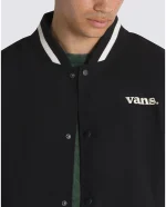 VANS MOORE VARSITY JACKET BLACK VN0008G0BLK1 - Image 5