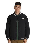 VANS MOORE VARSITY JACKET BLACK VN0008G0BLK1