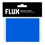 FLUX EGGSHELL STICKERS 50 PCS 7.4 x 10.5 CM CYAN