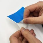 FLUX EGGSHELL STICKERS 50 PCS 7.4 x 10.5 CM CYAN - Image 3