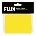 FLUX EGGSHELL STICKERS 50 PCS 7.4 x 10.5 CM YELLOW