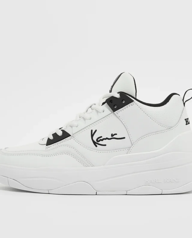 KARL KANI SHOES LXRY PLUS WHITE-BLACK KFWM000260 - KARL KANI