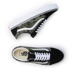 VANS RAIN CAMO OLD SKOOL SHOES GREEN/GREY VN0007NTBGK1 - Image 2