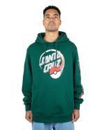 SANTA CRUZ POKE BALL DOT HOODIE GREEN SCA-HDY-5985 - Image 3