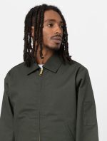 DICKIES LINED EISENHOWER JACKET REC OLIVE GREEN DK0A4XK4OGX1 - Image 4