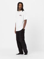 DICKIES AITKIN CHEST TEE WHITE/FIRED BRICK DK0A4Y8OG401 - Image 3