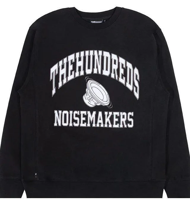 THE HUNDREDS ATHLETICS CREWNECK BLACK