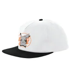 SANTA CRUZ PIKACHU SNAPBACK CAP WHITE/BLACK SCA-CAP-0429
