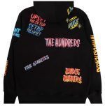 THE HUNDREDS MARKET ZIP HOOD BLACK - Image 2
