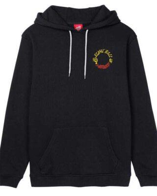 SANTA CRUZ PRODUCTION HOOD HOODIE BLACK SCA-HDY-6158