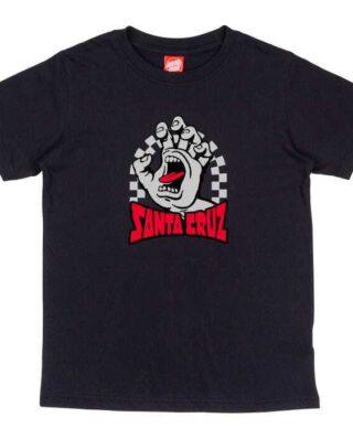 SANTA CRUZ STYLE YOUTH CHECK GATEWAY HAND FRONT SCA-YTE-1471 - SANTA CRUZ