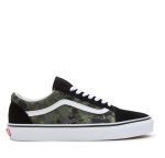 VANS RAIN CAMO OLD SKOOL SHOES GREEN/GREY VN0007NTBGK1