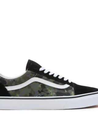 VANS RAIN CAMO OLD SKOOL SHOES GREEN/GREY VN0007NTBGK1