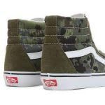 VANS SK8-Hi RAIN CAMO GREN/MULTI VN0007NSBGK1 - Image 3