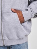 PEGADOR SMITH OVERSIZED SWEAT JACKET GREY MELANGE PG-2726-378-M-GR - Image 5
