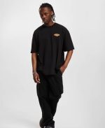 PEGADOR DOCKS OVERSIZED TEE BLACK PG-2719-382-M-GR - Image 6