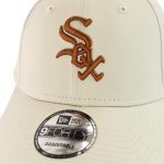 NEW ERA CHICAGO WHITE SOX LEAGUE ESSENTIAL STONE 9FORTY ADJUSTABLE CAP BEIGE 60364449 - Image 2
