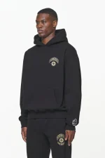 PEGADOR SMITH OVERSIZED HOODIE VINTAGE WASHED ONYX BLACK PG-2726-378-M - Image 5