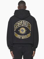 PEGADOR SMITH OVERSIZED HOODIE VINTAGE WASHED ONYX BLACK PG-2726-378-M - Image 2