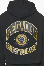 PEGADOR SMITH OVERSIZED HOODIE VINTAGE WASHED ONYX BLACK PG-2726-378-M - Image 4