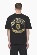 PEGADOR SMITH OVERSIZED TEE VINTAGE WASHED ONYX BLACK PG-2725-382-M-GR - Image 2