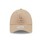 NEW ERA LA DODGERS LEAGUE ESSENTIAL WMNS BEIGE 9FORTY ADJUSTABLE CAP 60364315 - Image 3