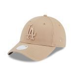 NEW ERA LA DODGERS LEAGUE ESSENTIAL WMNS BEIGE 9FORTY ADJUSTABLE CAP 60364315