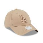 NEW ERA LA DODGERS LEAGUE ESSENTIAL WMNS BEIGE 9FORTY ADJUSTABLE CAP 60364315 - Image 4