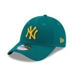 NEW ERA NEW YORK YANKEES LEAGUE ESSENTIAL DARK GREEN 9FORTY ADJUSTABLE CAP 60364446