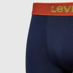 LEVIS DYSTOPIAN ELASTIC BOXER BRIEF 2-PACK NAVY COMBO 37149-0894 - Image 2