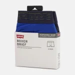 LEVIS STRIPED WB LOGO BOXER BRIEF 2-PACK BLUE COMBO 37149-0888 - Image 5