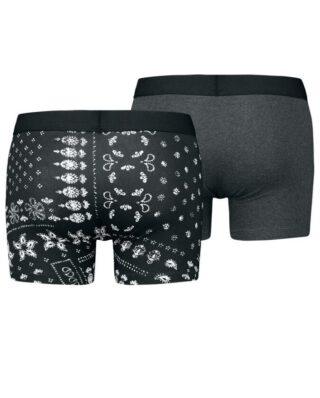 LEVIS BOXER BRIEF 2-PACK BANDANA BLACK COMBO 37149-0896 - LEVI'S