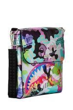 SPRAYGROUND NEON CAMO MONEY MESSENGER SLING B5839 9″ x 6″ x 1.25″ - Image 3